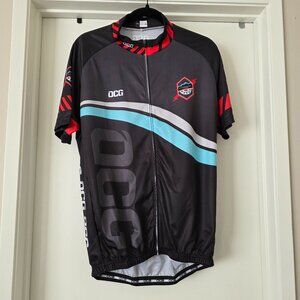 NEW Men's "IT'S A GOOD DAY TO RIDE" Cycle Cycling Jersey OCG Black Size XL NWT